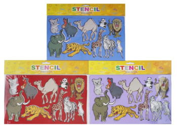 Трафарет для творчества STENSIL 27.7x16.7 см. AIHAO CS3020-2
