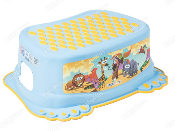 Подставка для ног Сафари с противоскользящей резиной голубя. Tega Baby SF-013-126