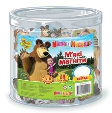 Магніт у банку Маша та ведмідь ,4820129003012