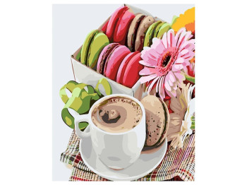 Набір для розпису по номерах Macaroons 40х50 см, Strateg