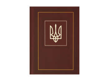 Ежедневник недатированный NATION, A5, коричневый