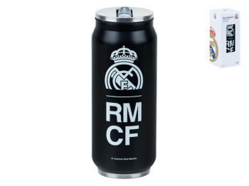 Термочашка з трубочкою, 500мл FC Real Madrid, Kite RL26-1264