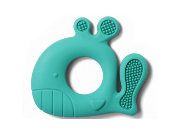Прорезыватель для зубов силиконовый Кит Чук голубой. BabyOno 935-01