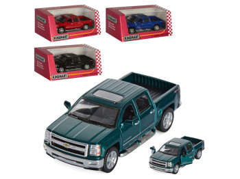 Машинка металлическая инерционная 2014 CHEVROLET SILVERADO. Kinsmart KT 5381 W