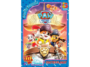 Пазли картонні Paw Patrol, 117 елементів, G-Toys