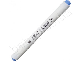 Скетч-маркер двусторонний Raffine Brilliant Blue. Marco 7800-6CB B 016. Цена за 1 шт.