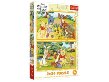 Пазл Trefl Disney Winnie The Pooh День в саду, 48 деталей