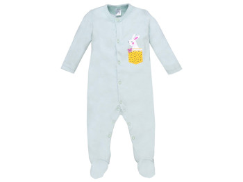 Комбинезон детский унисекс зеленый, Рост 74, Татошка