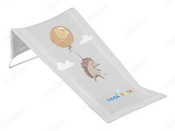 Лежак для купания с рисунком кремовый Лесная сказка. Tega Baby FF-026-111