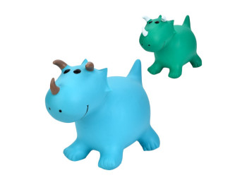 Игрушка прыгун-животное динозавр, ПВХ, 2 цвета (цена за 1шт)