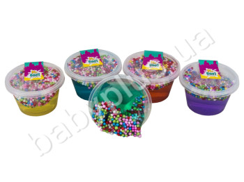 Слайм. TM Mr Boo А80008. З пінкові кульками 70г (Ціна за 1шт.)