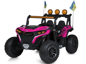Дитячий електромобіль двомісний Джип. Bambi Racer M 6019EBLR-8 
