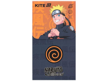Блокнот на магните в клетку, 60 листов, Naruto, Kite