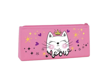 Пенал-косметичка силиконовая Meow, 13100