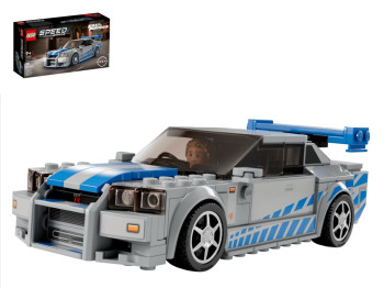 Конструктор LEGO Technic «Подвійний форсаж» Nissan Skyline GT-R (R34), 1410 деталей