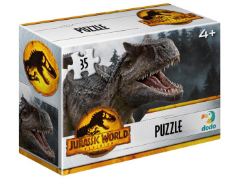 Пазл-мини Jurassic Park Тиранозавр, 35 элементов, DoDo