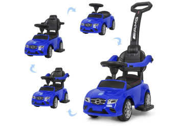 Каталка-толокар з батьківською ручкою 2в1. Bambi M 3902L-4