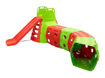 Горка детская, 01470-3, с туннелем, Doloni Toys