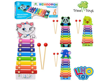 Деревянная игрушка Ксилофон. Tree Toys MD 0712 УЦЕНКА