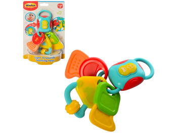 Погремушка прорезыватель на батарейках. WinFun 0185-NL