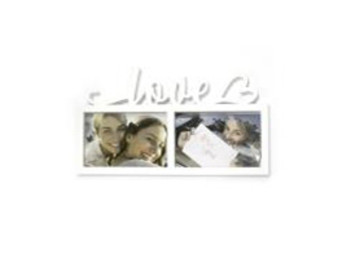 Фоторамка-коллаж на 2 фото "LOVE" GK-16LD(GK-1620), 32х18 см