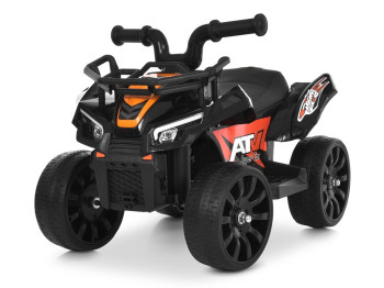 Квадроцикл електричний M 6297ERL-2, чорний, 25W, 6V, Bambi Racer
