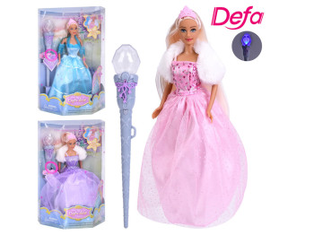 Кукла музыкальная Defa Lucy 8003, 29 см, светящаяся и поющая