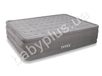 Велюр ліжко з вбудованим електронасосом 220В Intex 66958