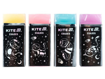 Гумка кольорова з глітером Universe, Kite