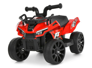 Квадроцикл электрический M 6297ERL-3, красный, 25W, 6V, Bambi Racer