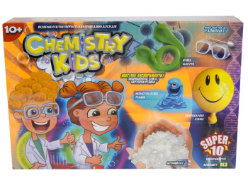 Набор для проведения опытов CHEMISTRY KIDS. Danko Toys CHK-01-03U