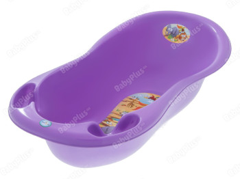 Ванночка Сафари с термометром Фиолетовая 102 см. Tega Baby SF-005-128
