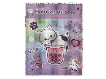 Алмазная мозаика Kidis Котенок, 20×25 см, на холсте