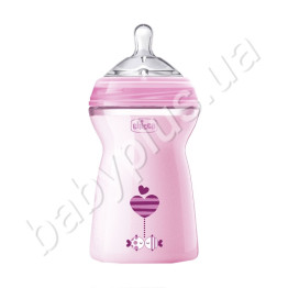 Бутылочка пластиковая Natural Feeling 300мл, Chicco