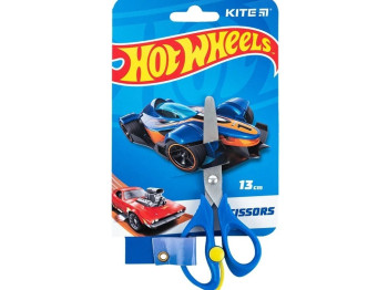 Ножницы детские с пружиной Hot Wheels 13см. Kite HW24-129