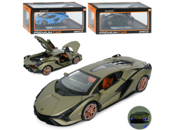 Машина металлическая инерционная Premium AP-1846, 20 см, свет и звук, АвтоСвіт