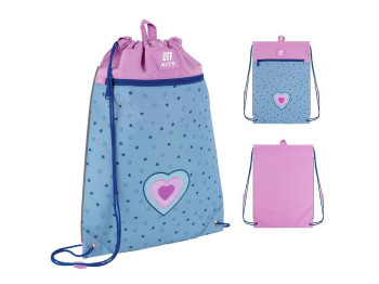 Сумка для обуви со шнурками Lovely K25-601M-15, 46×33 см, затяжка шнурком, Kite