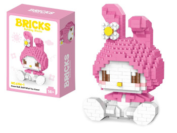 Конструктор фігурка My Melody Bricks, 10.5 см, збірна модель