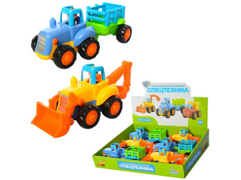 Спецтехника инерционная 15 см. Limo Toy 326AB. Цена за 1 шт.