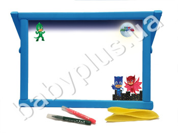 Мольберт Герои в масках, голубой, 41Х29, Ольха, G-Toys