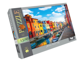 Пазлы Burano, Venice Italy, 1500 элементов, Danko Toys