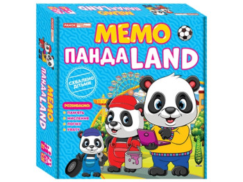 Игра Мемо. Панда LAND. Ранок 10109132У