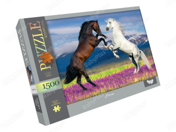 Пазли Horses, 1500 елементів, Danko Toys