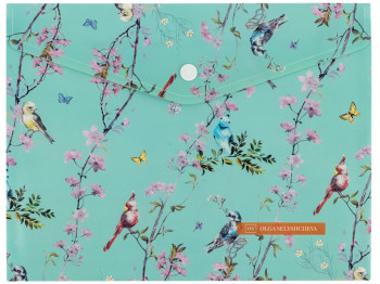 Папка на кнопке A4+ OS Spring. Axent 1495-33-A