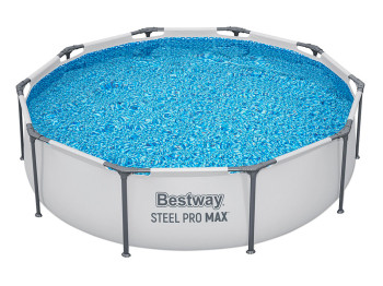 Басейн каркасний круглий Steel Pro MAX Bestway 56406