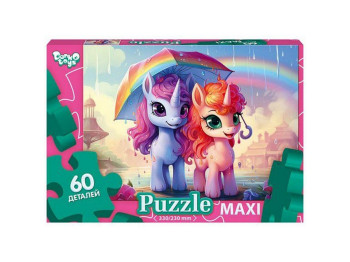 Пазли 60 елементів MAXI, Danko Toys