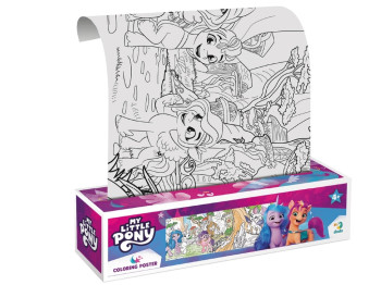 Розмальовка My Little Pony Друзі 70х16 см, DoDo