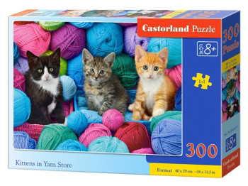 Пазлы Kittens in Yarn Store. 300 элементов. Castorland B-030477