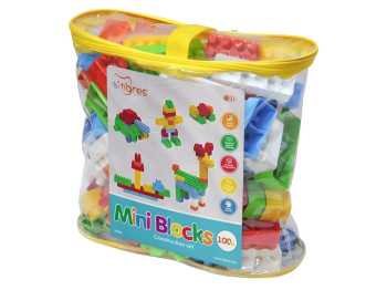 Конструктор Mini Blocks. 100 деталей. Tigres 39982