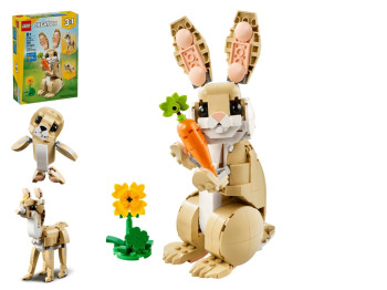 Конструктор 3 в 1 LEGO Creator Волшебный кролик, 326 деталей